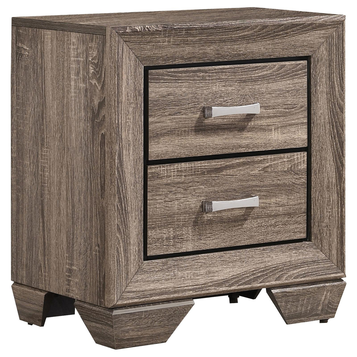 Kauffman Panel Bedroom Set - Washed Taupe