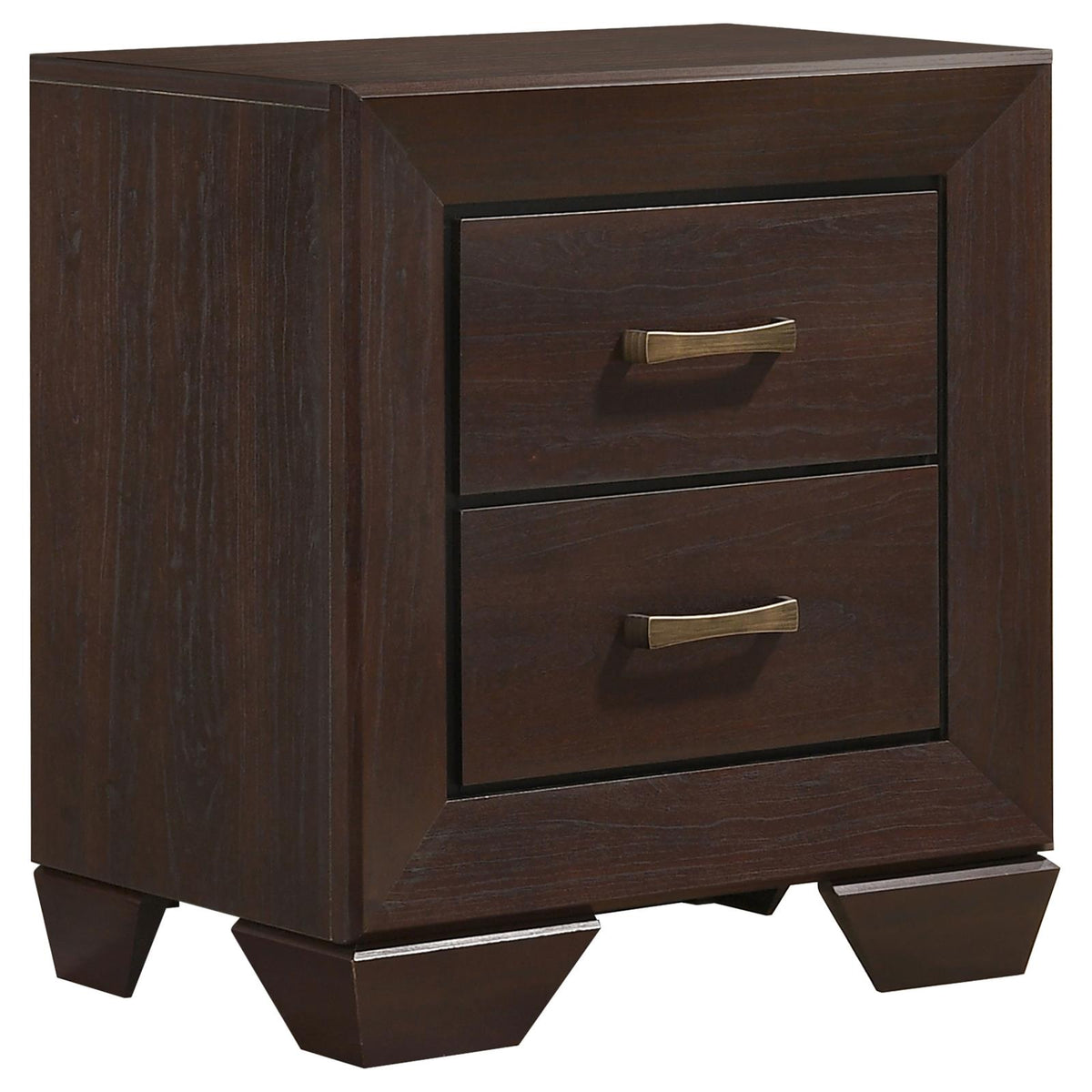 Kauffman Panel Bedroom Set - Dark Cocoa