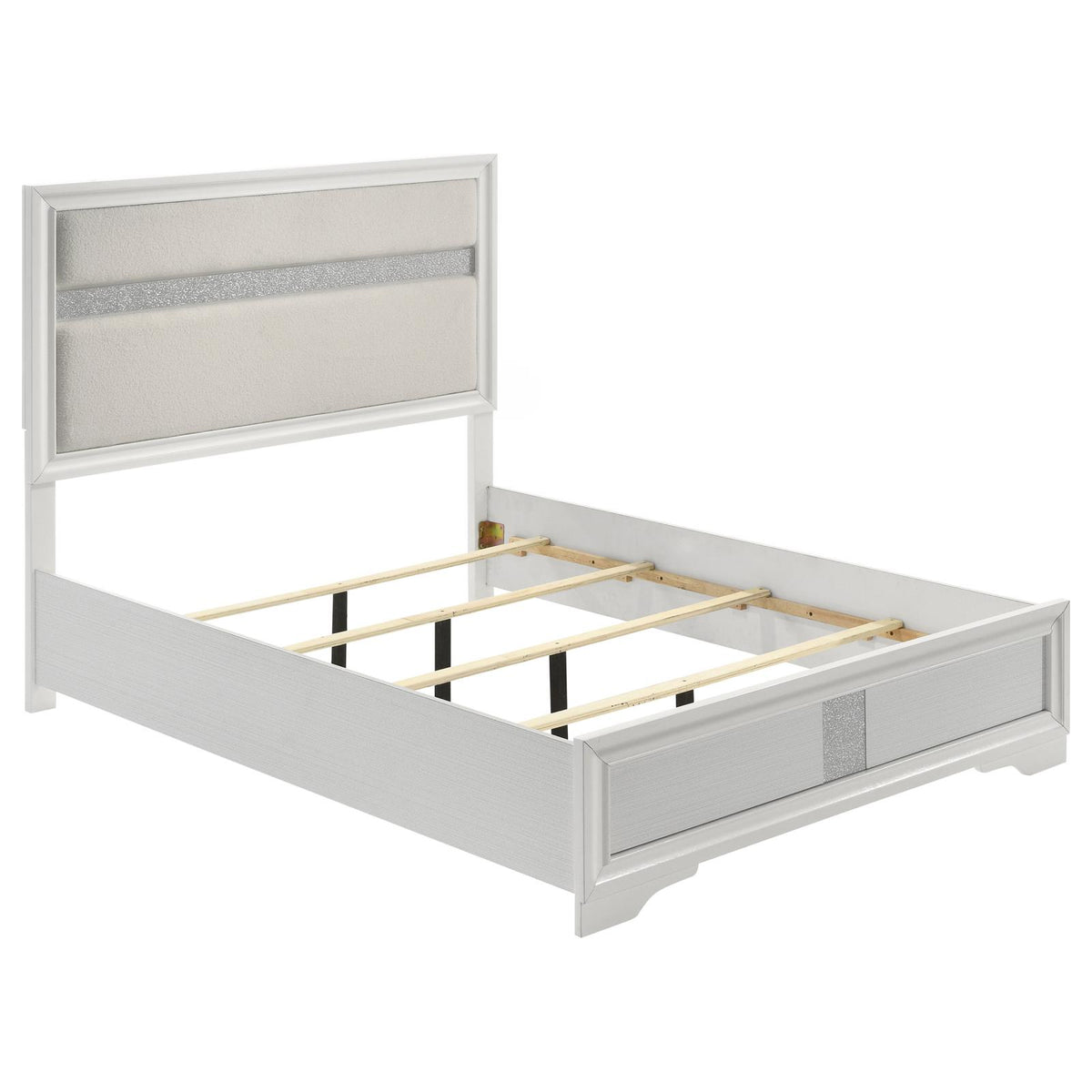 Miranda Panel Bedroom Set - White