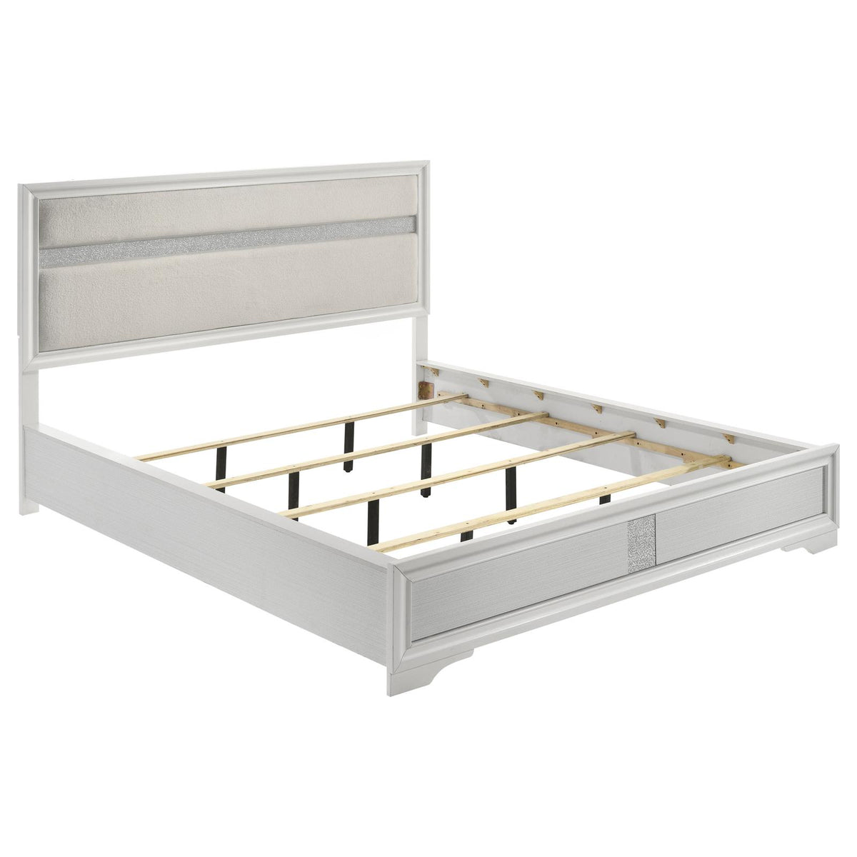 Miranda Panel Bedroom Set - White