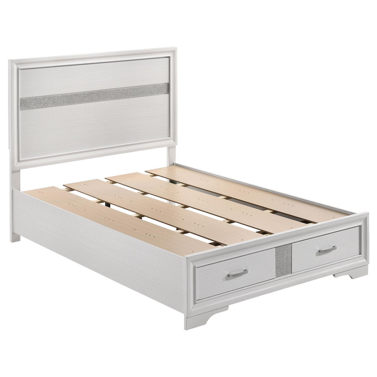 Miranda Panel Bedroom Set - White