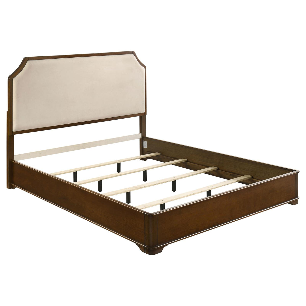 Garland Panel Bedroom Set - Brown Cherry / Cream