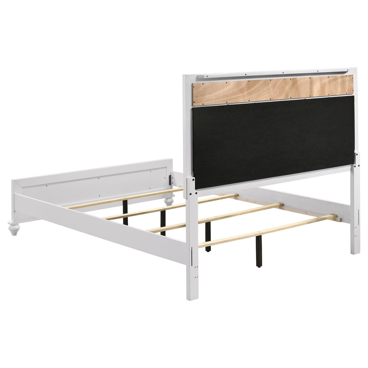Barzini Panel Bedroom Set - White