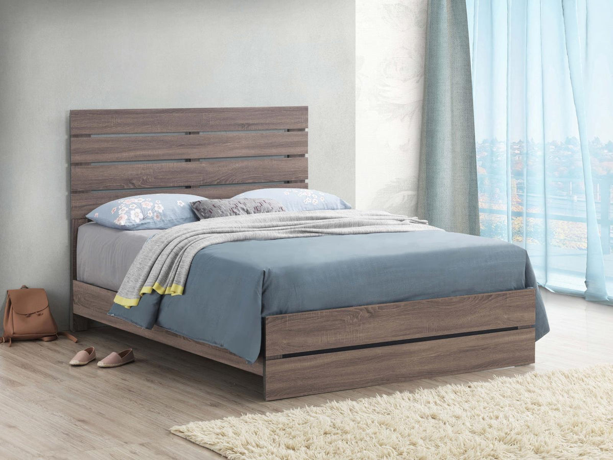 Brantford Panel Bedroom Set - Barrel Oak