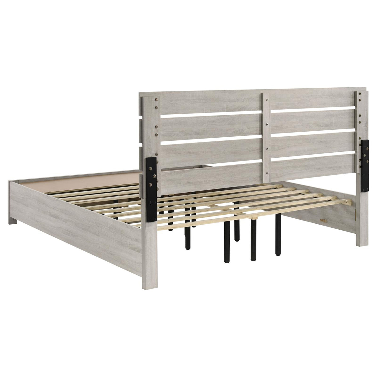 Brantford Panel Bedroom Set - Coastal White
