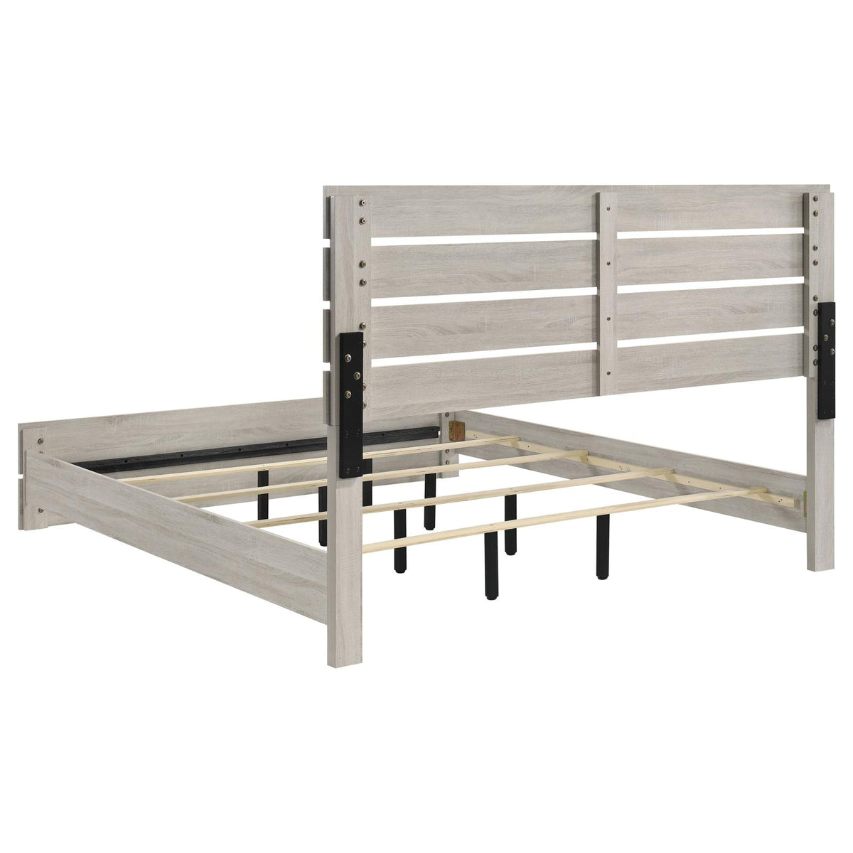 Brantford Panel Bedroom Set - Coastal White