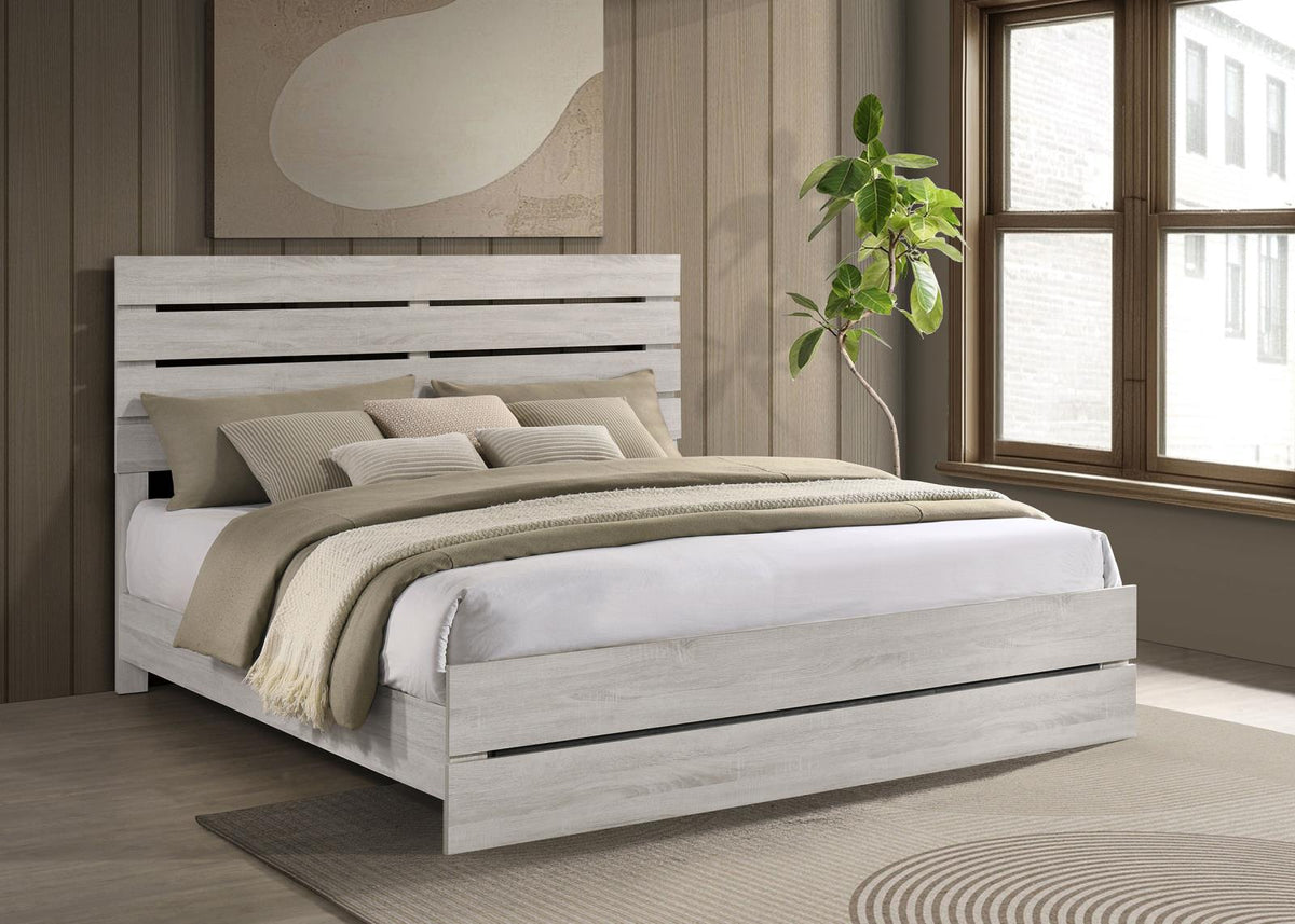 Brantford Panel Bedroom Set - Coastal White