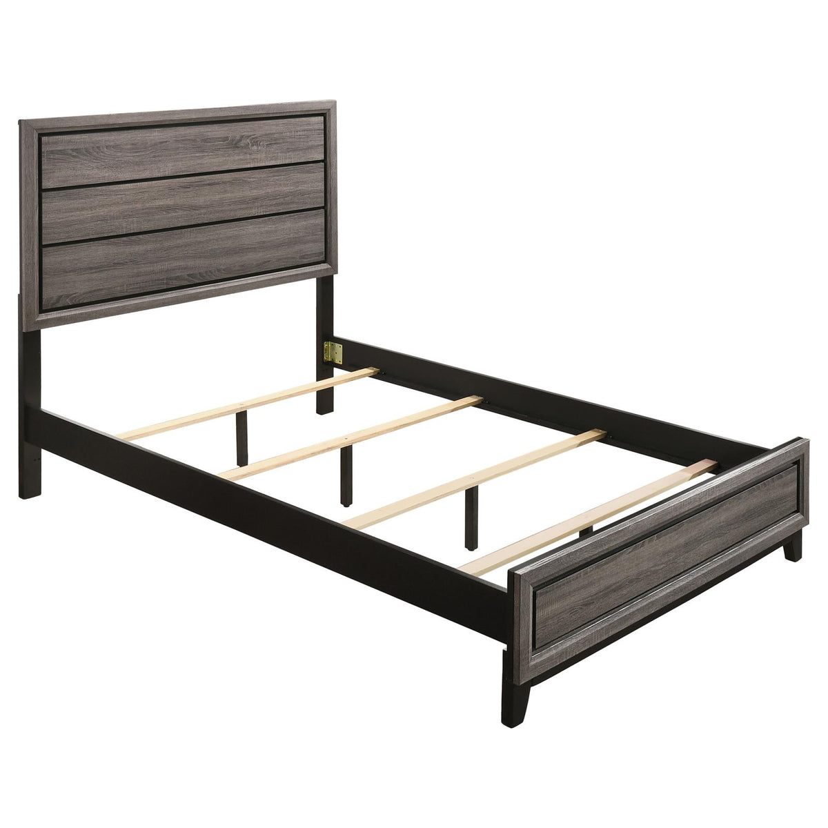 Watson Panel Bedroom Set - Grey Oak