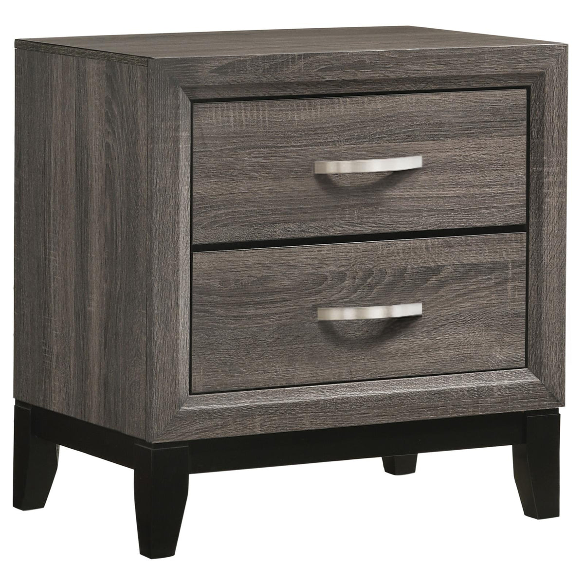 Watson Panel Bedroom Set - Grey Oak