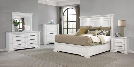 McKinney Panel Bedroom Set - Vintage White