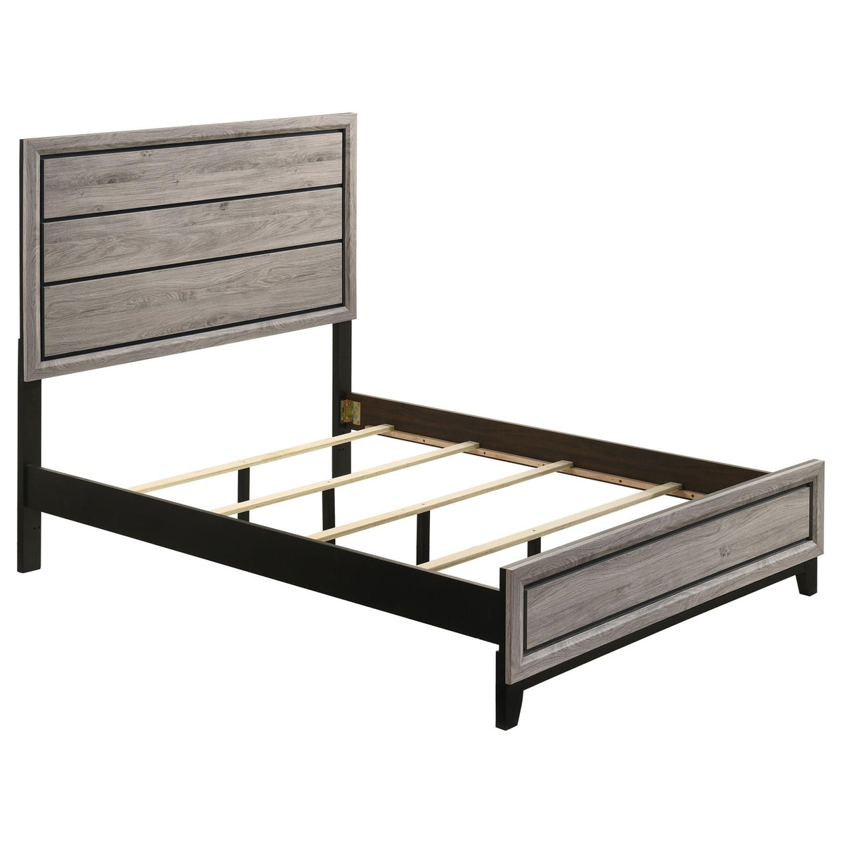Valen Panel Bedroom Set - Light Taupe
