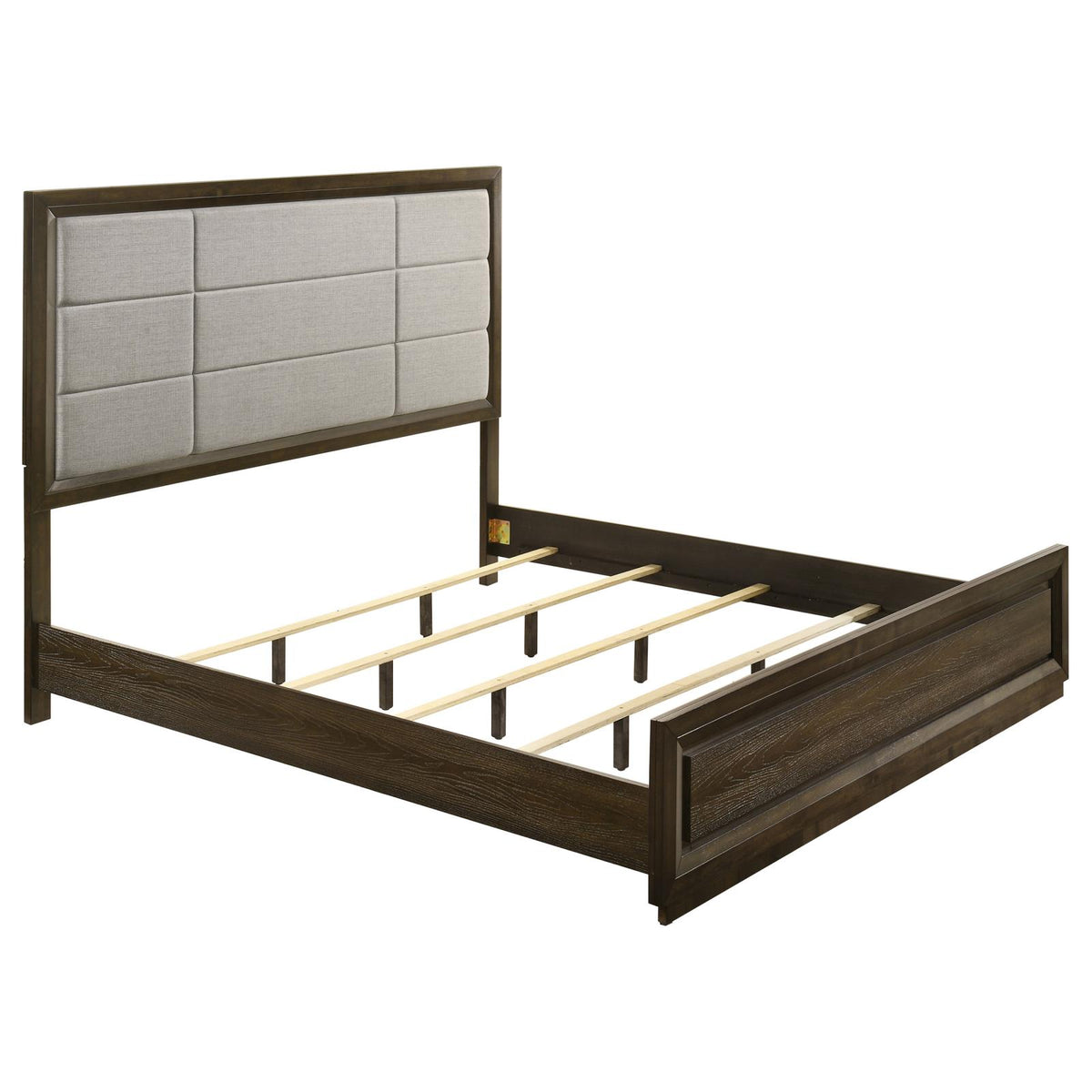 Atlas Panel Bedroom Set - Dark Oak