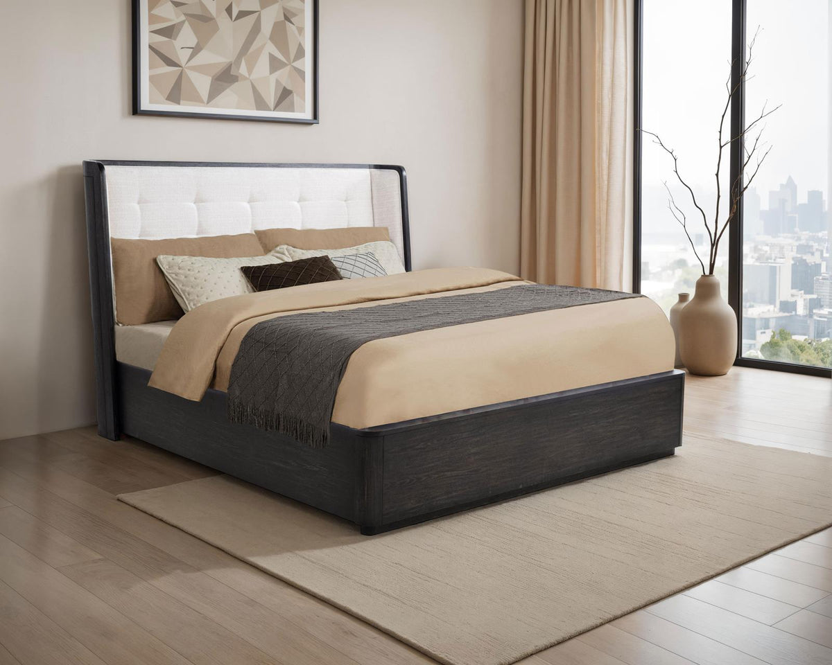 Leandro Bedroom Set - Burnished Black