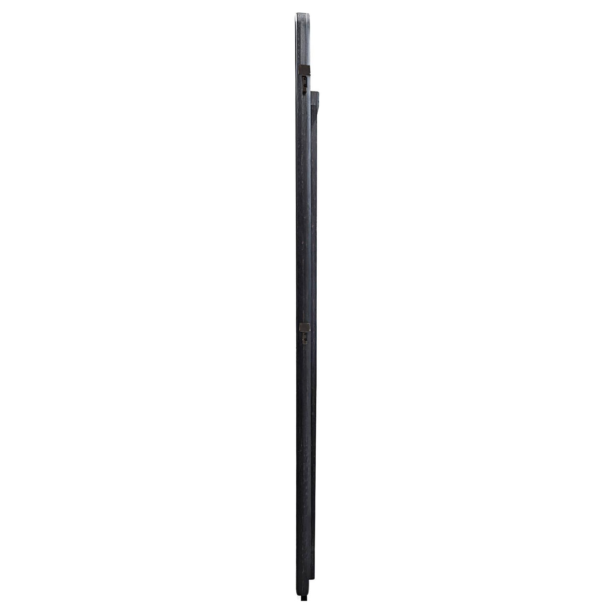 Leandro 76-inch Full Length Floor Mirror Burnished Black