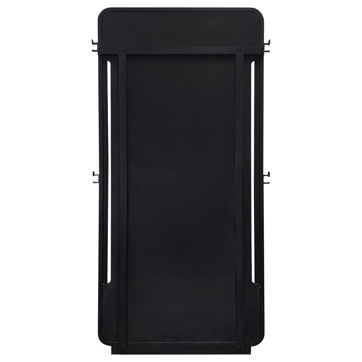 Leandro 76-inch Full Length Floor Mirror Burnished Black