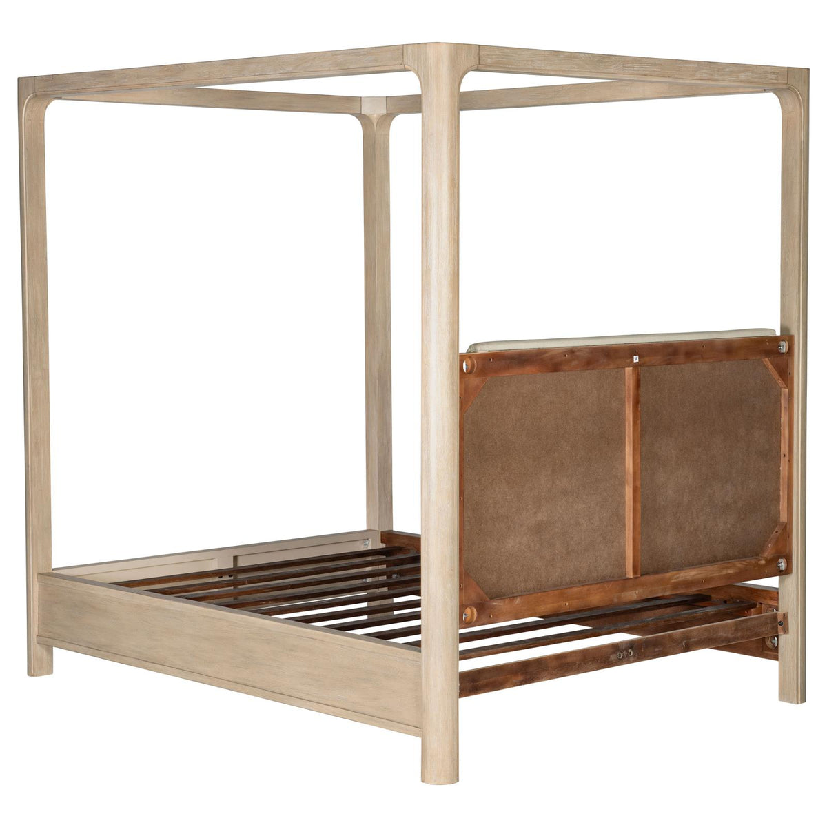 Solano Canopy Bedroom Set - Weathered Mango