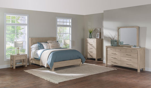 Solano Panel Bedroom Set - Weathered Mango