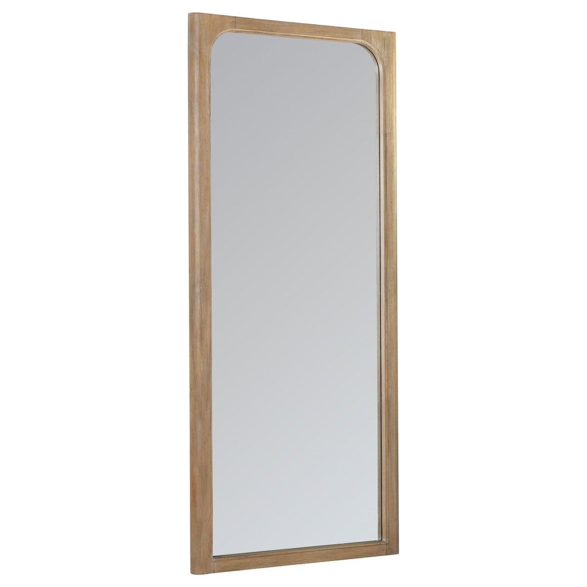 Solano 80-inch Full Length Floor Mirror Weathered Mango