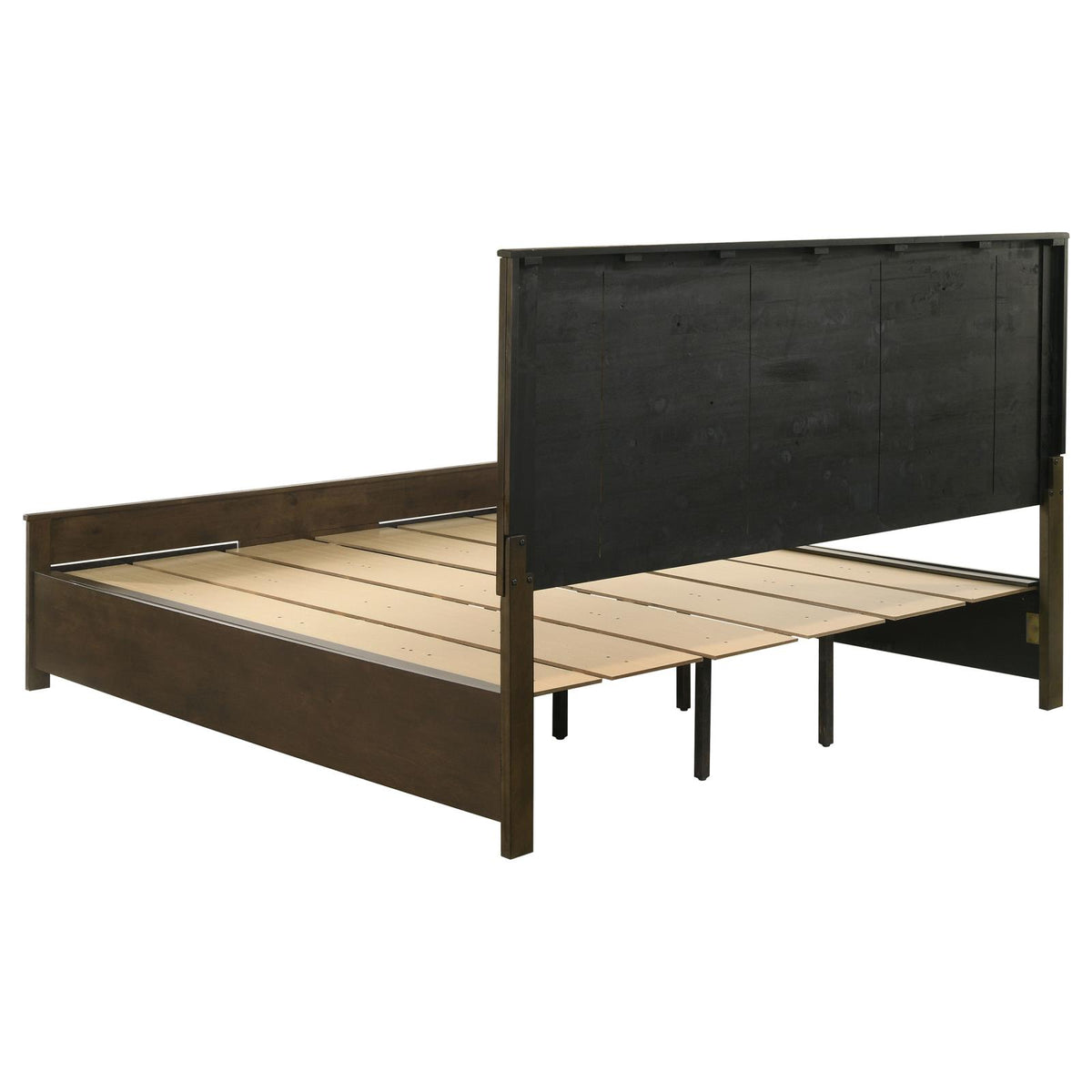Woodmont Storage Bedroom Set - Rustic Golden Brown