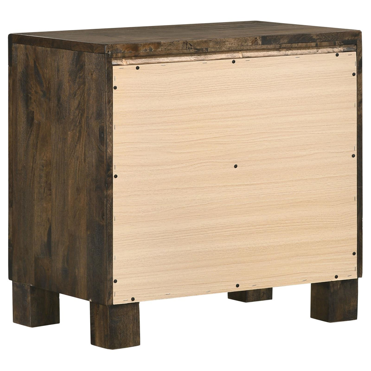 Woodmont Storage Bedroom Set - Rustic Golden Brown