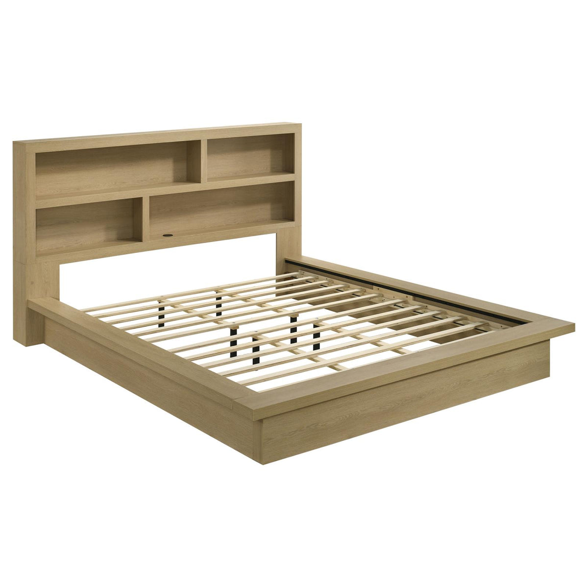 Hendricks Platform Bedroom Set - Light Oak