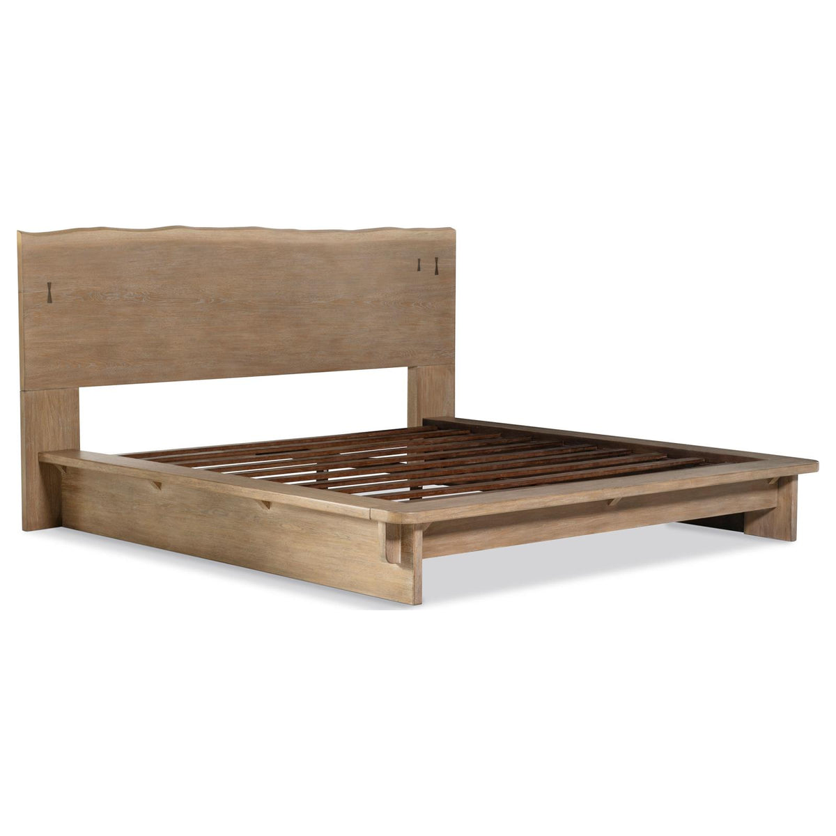Stillwater Platform Bedroom Set - Weathered Oak