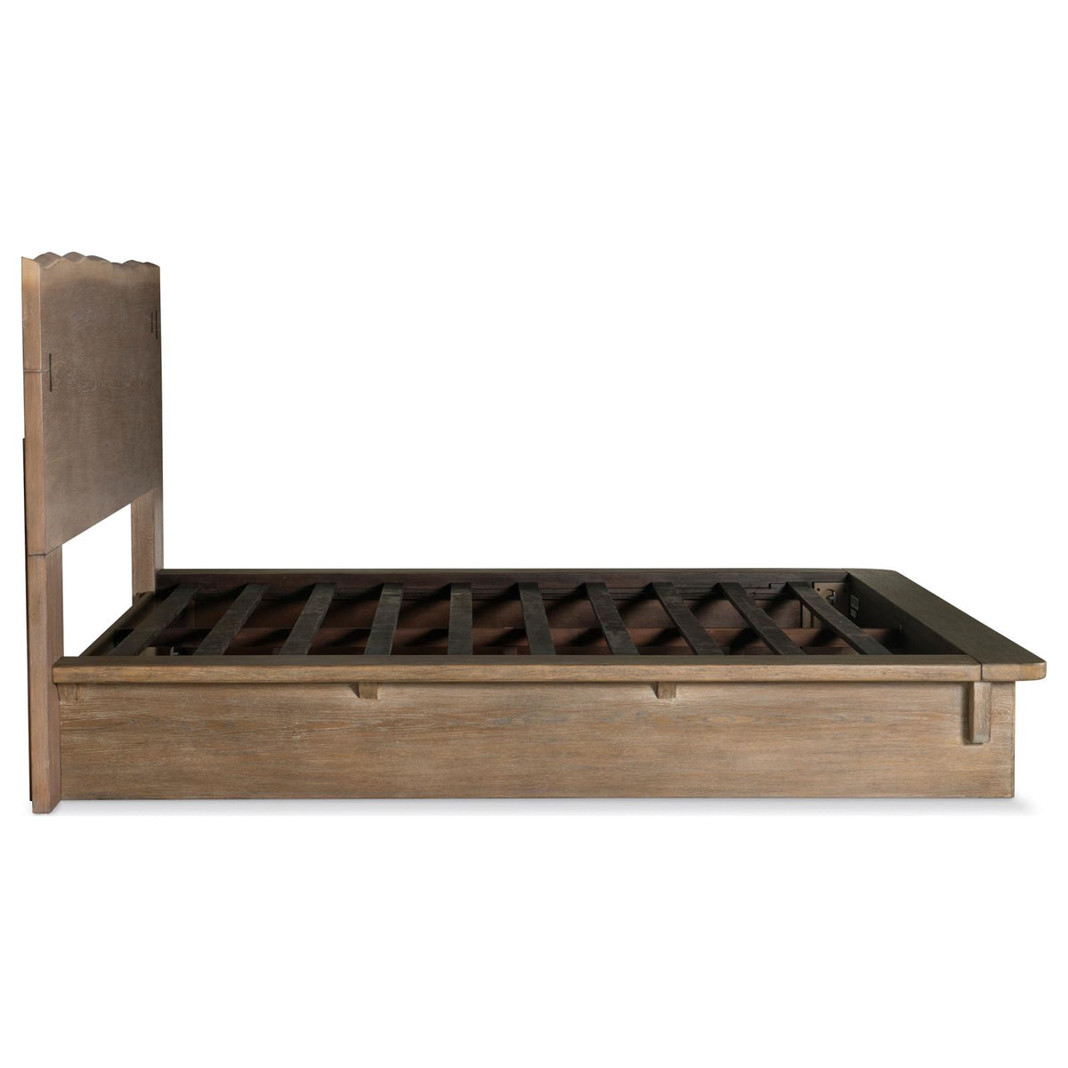 Stillwater Platform Bedroom Set - Weathered Oak