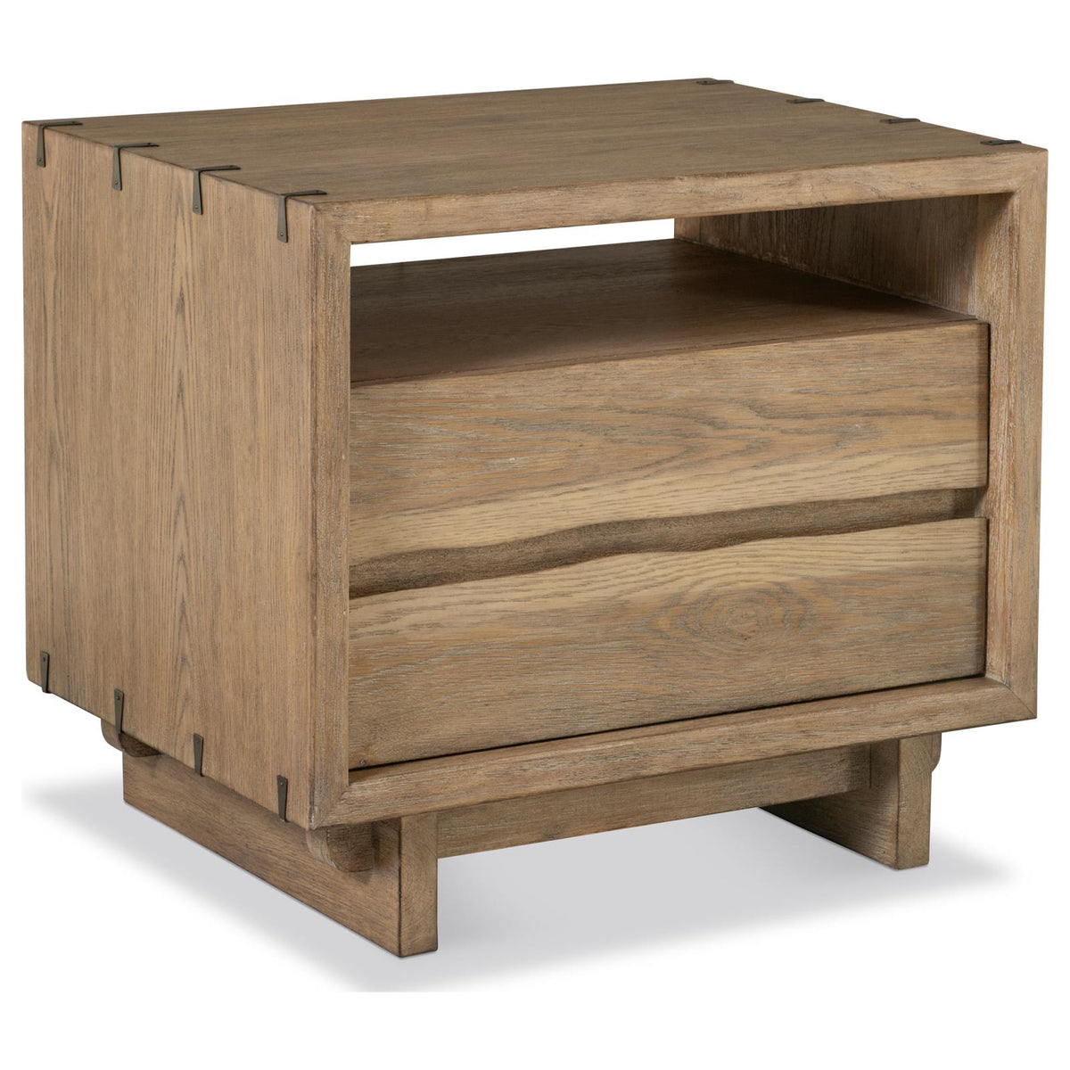 Stillwater Platform Bedroom Set - Weathered Oak