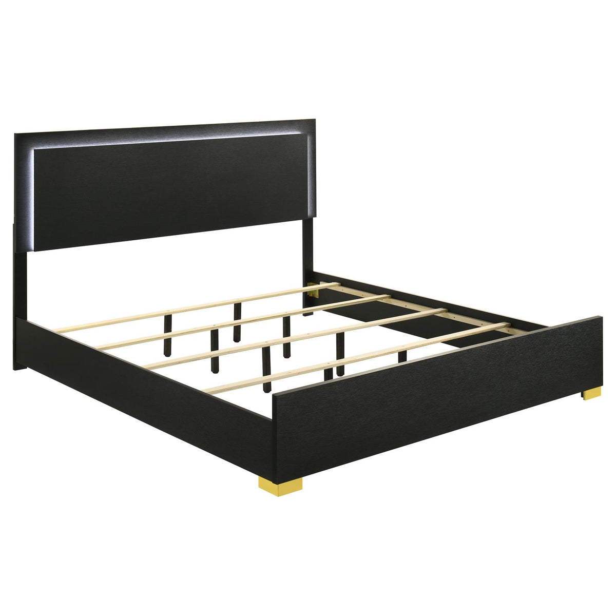 Marceline Panel Bedroom Set - Black