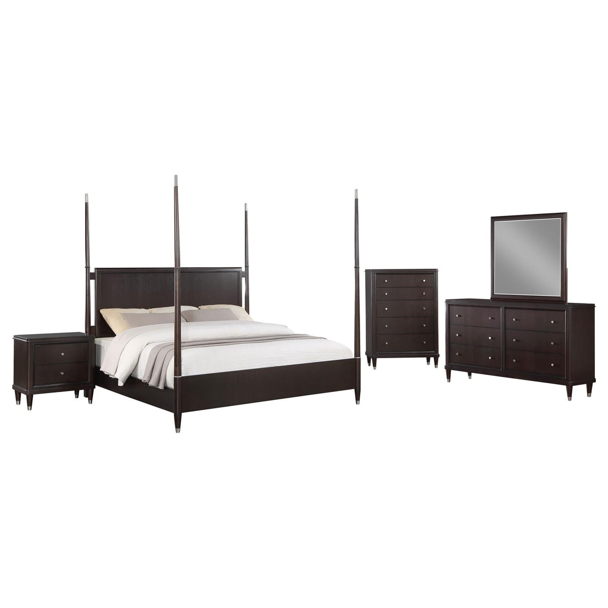 Emberlyn Poster Bedroom Set - Brown