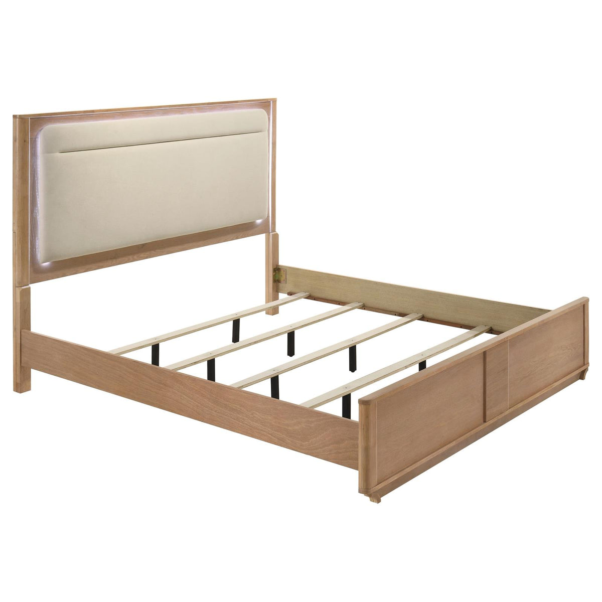 Leanne Panel Bedroom Set - Light Oak