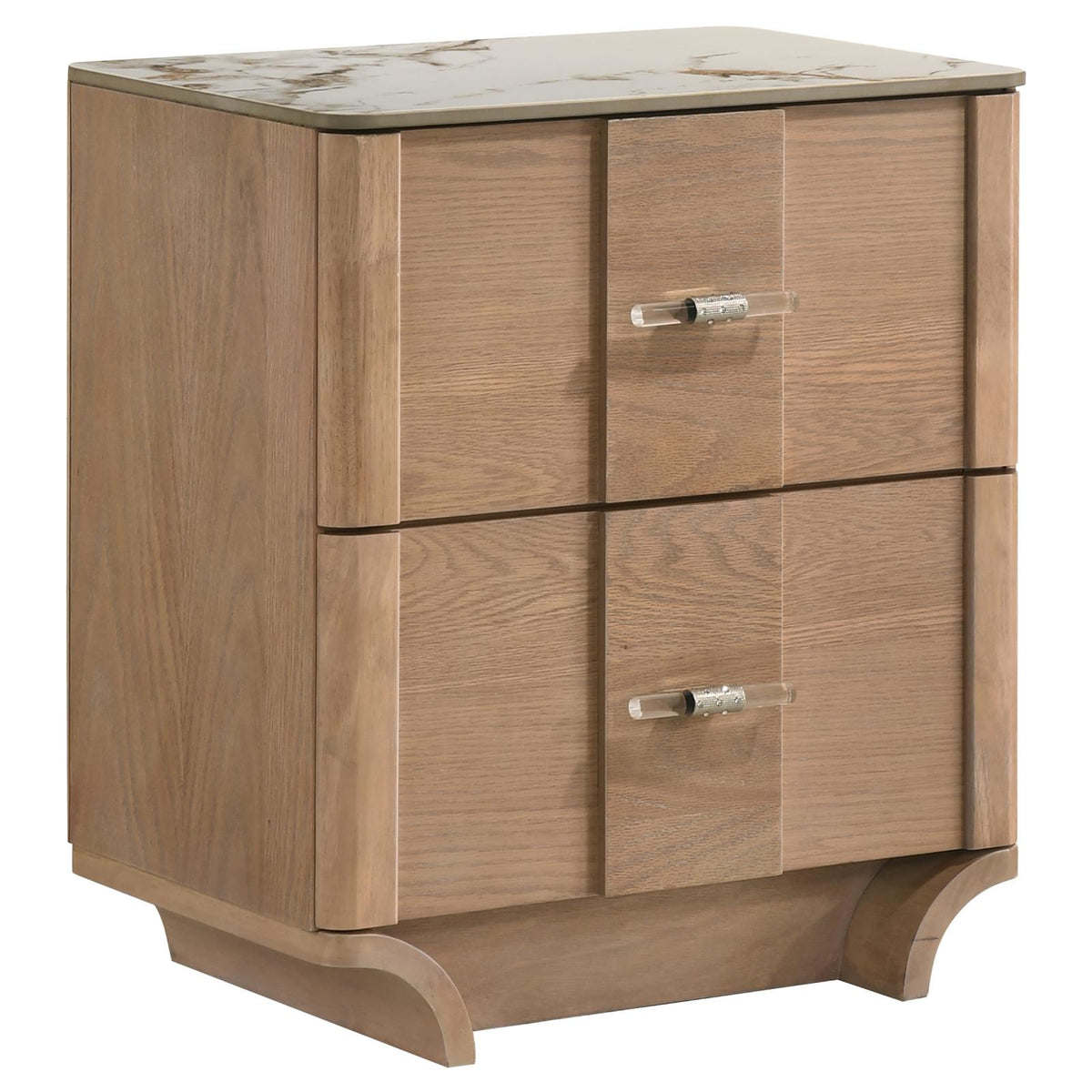 Leanne Panel Bedroom Set - Light Oak