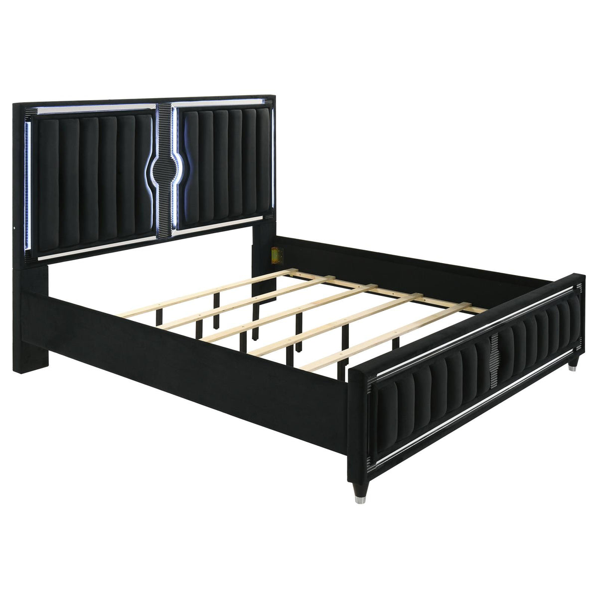 Ravenne Panel Bedroom Set - Black