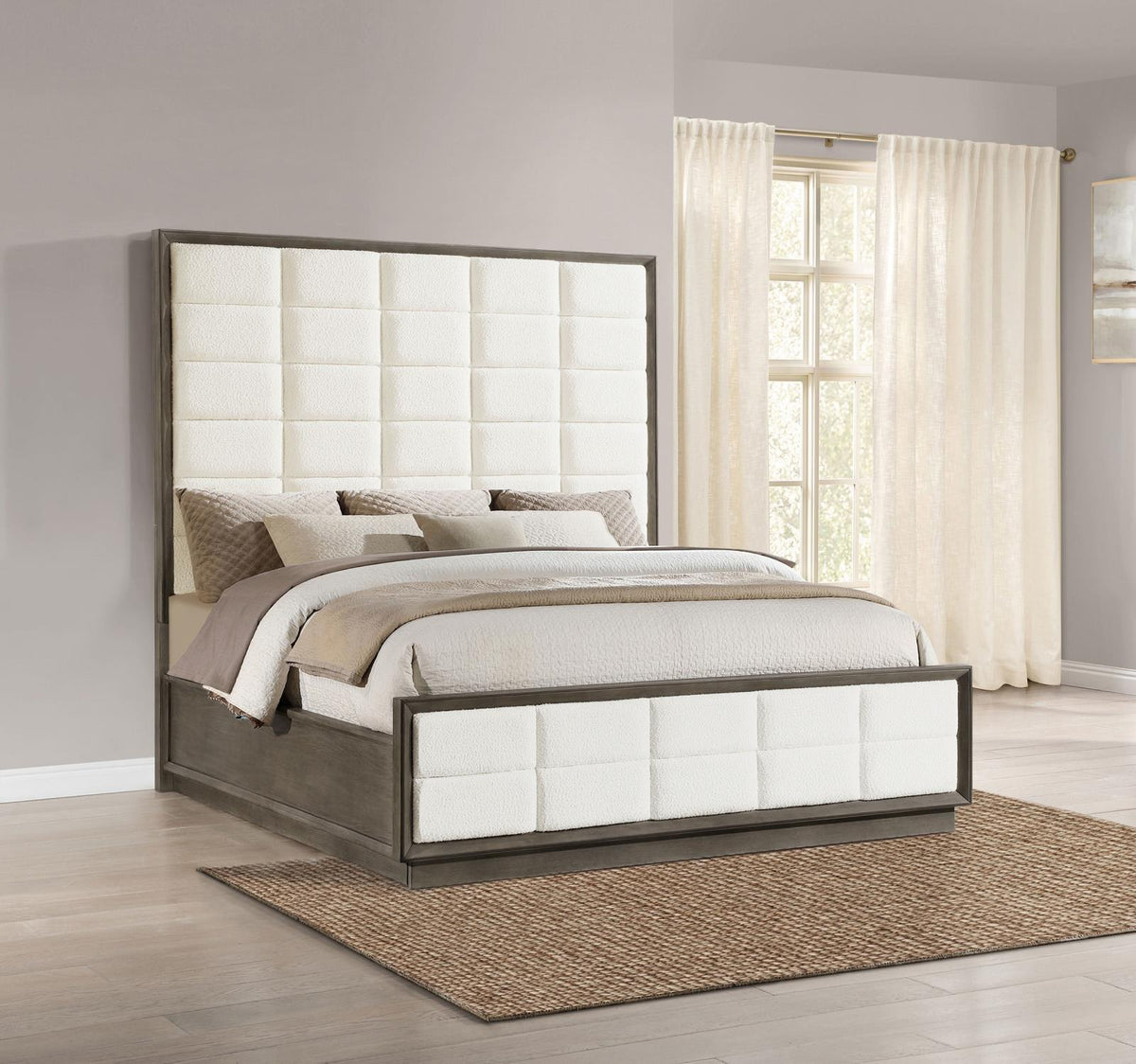 Durango Panel Bedroom Set - Taupe Oak