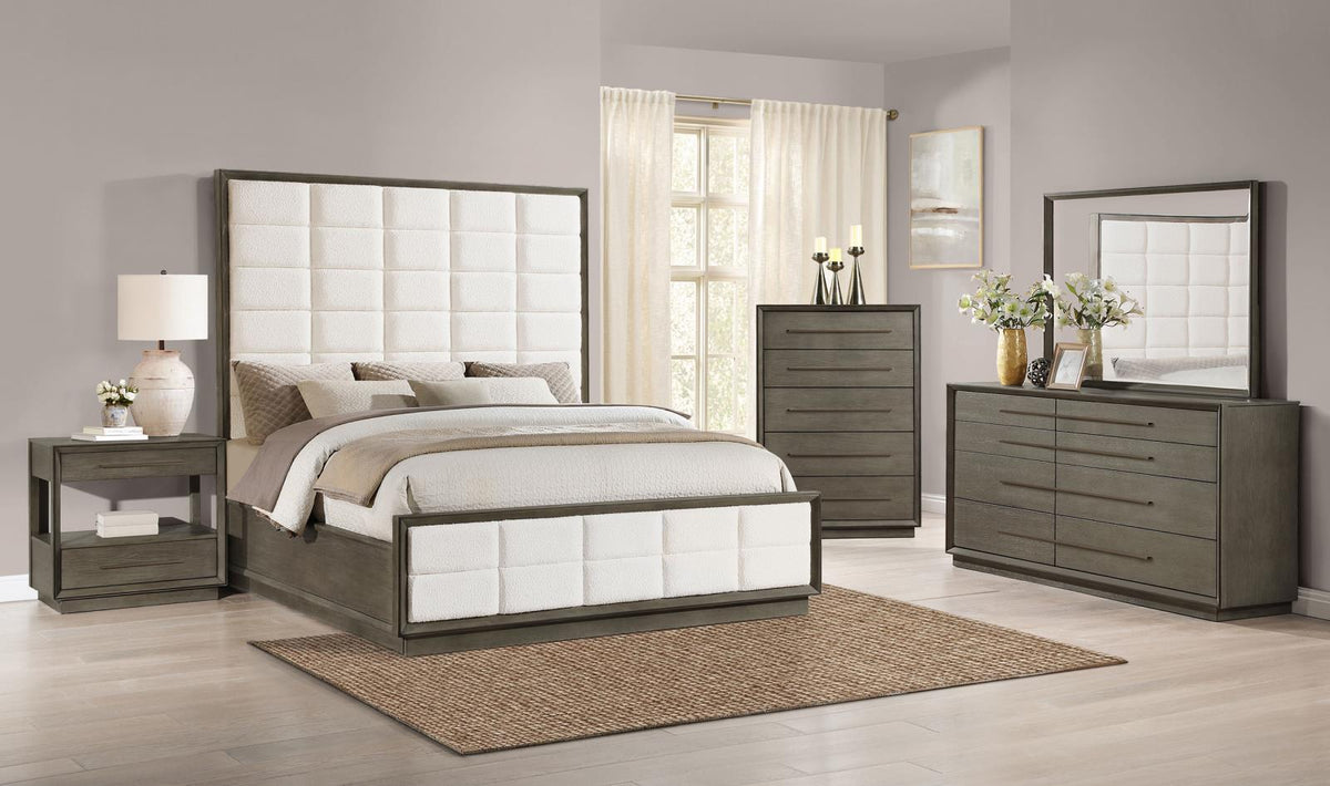 Durango Panel Bedroom Set - Taupe Oak