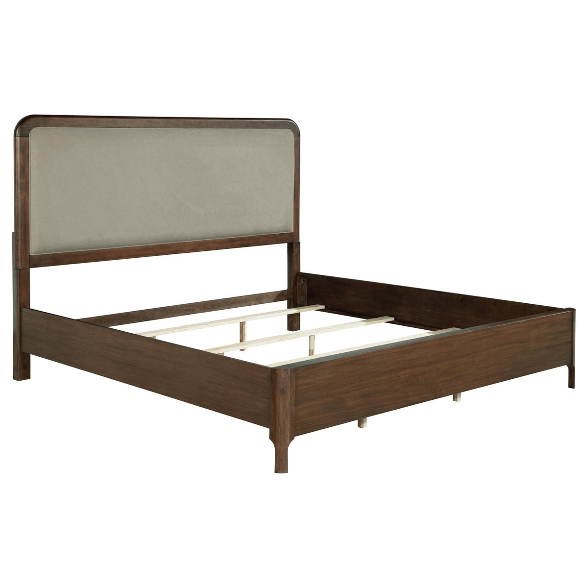 Maderia Panel Bedroom Set - Walnut