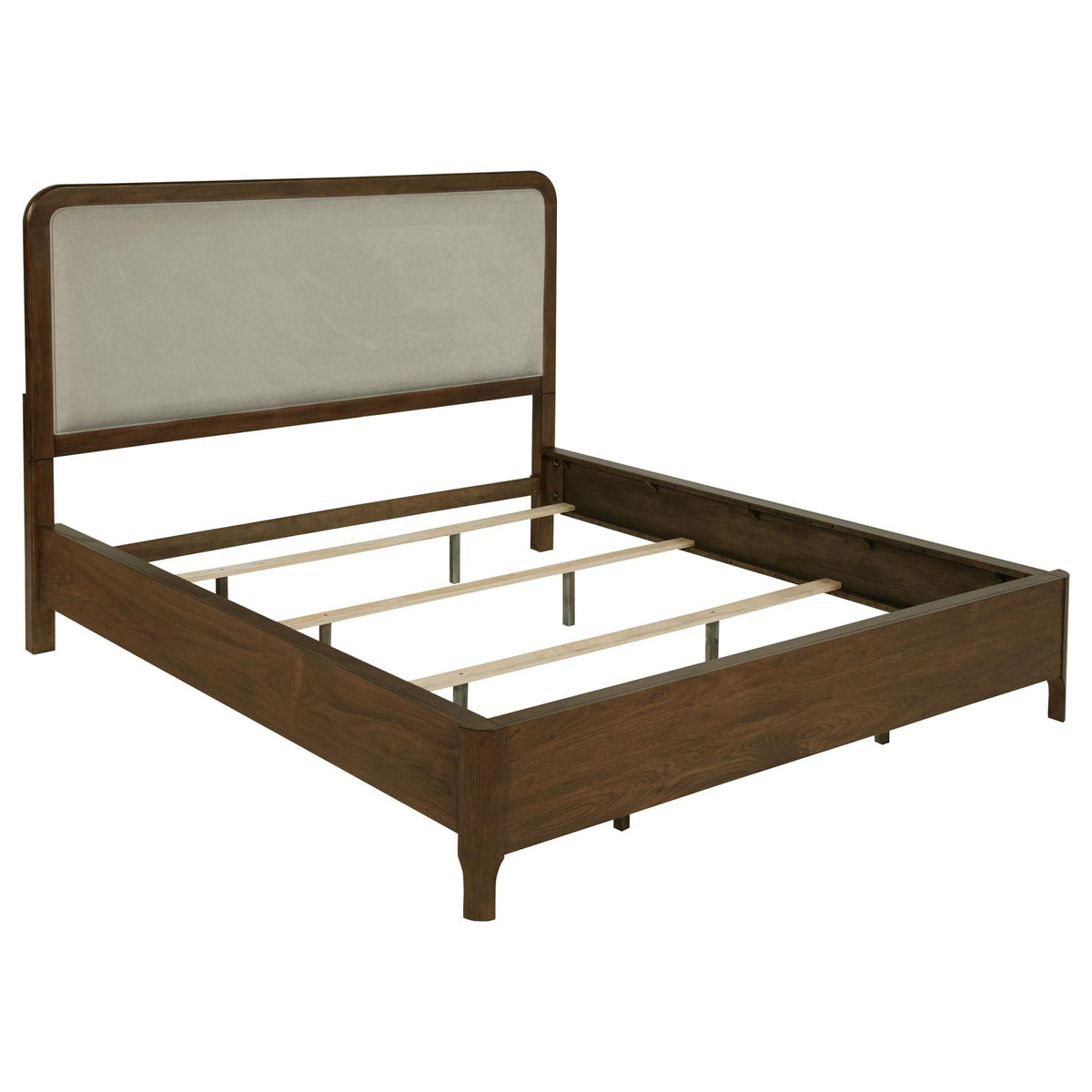Maderia Panel Bedroom Set - Walnut