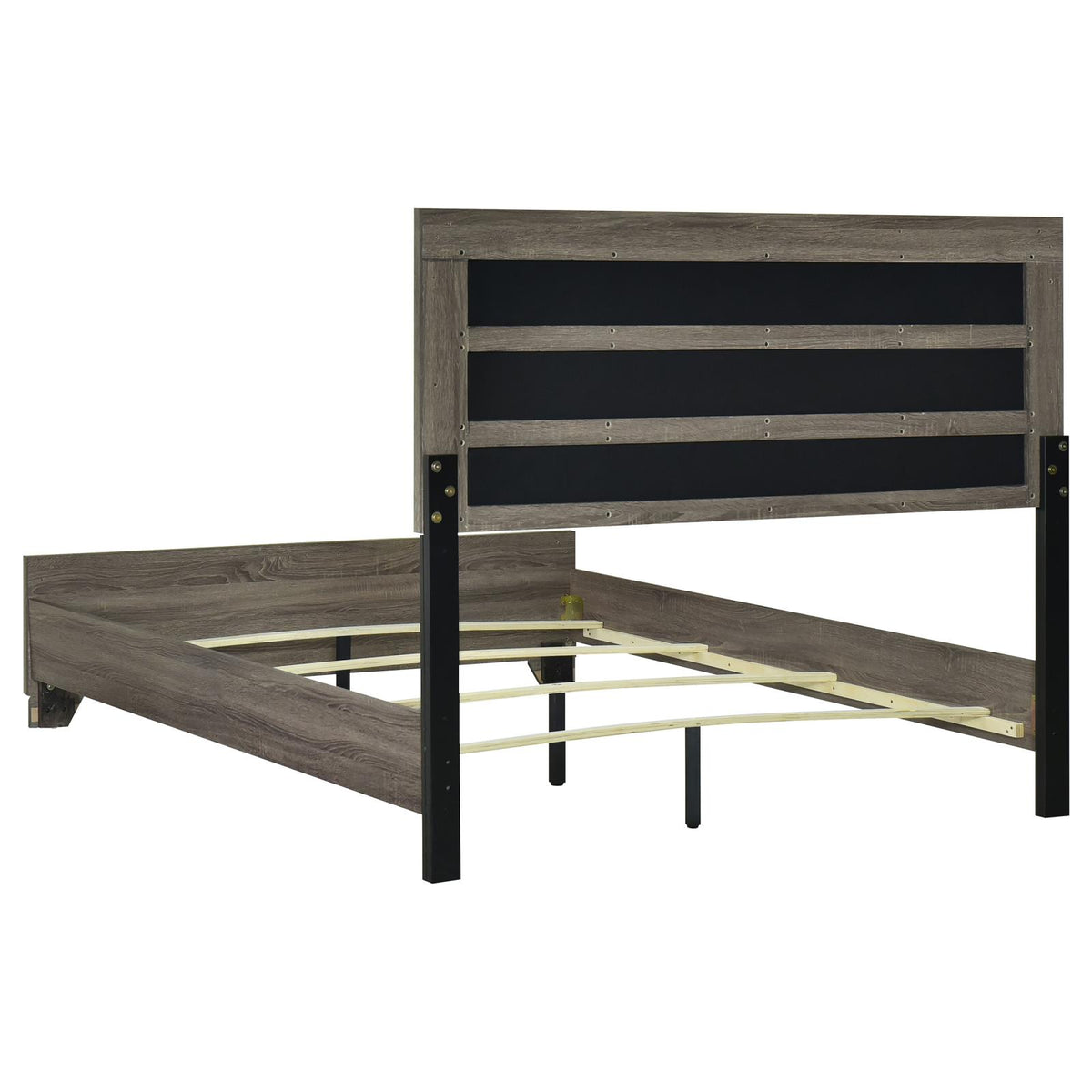 Wright Bedroom Set - Brown Oak