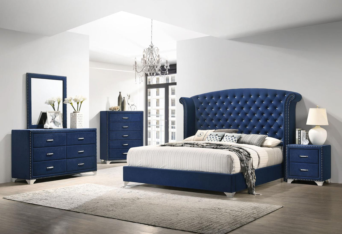 Melody Bedroom Set - Pacific Blue