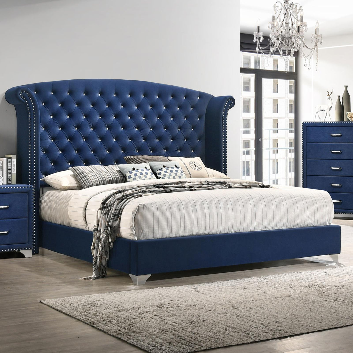 Melody Bedroom Set - Pacific Blue