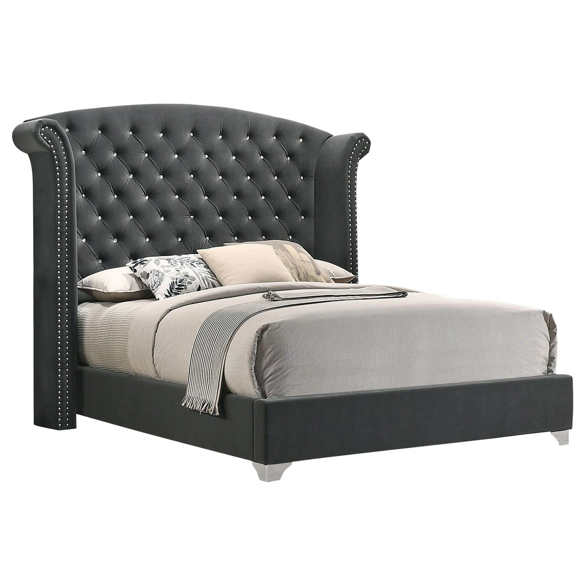 Melody Bedroom Set - Grey