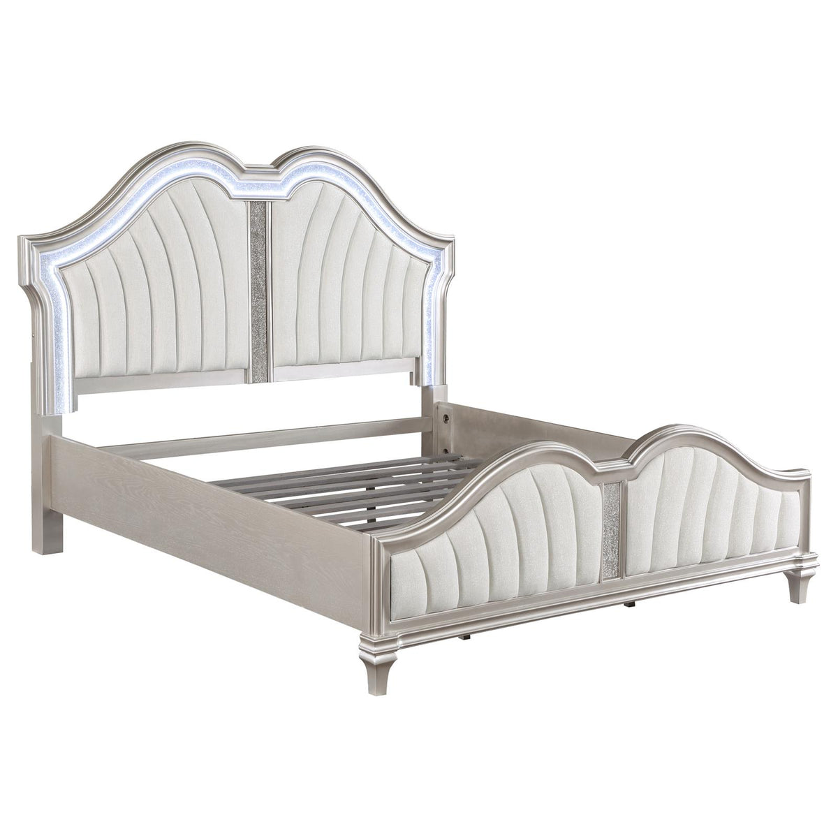 Evangeline Panel Bedroom Set - Silver Oak