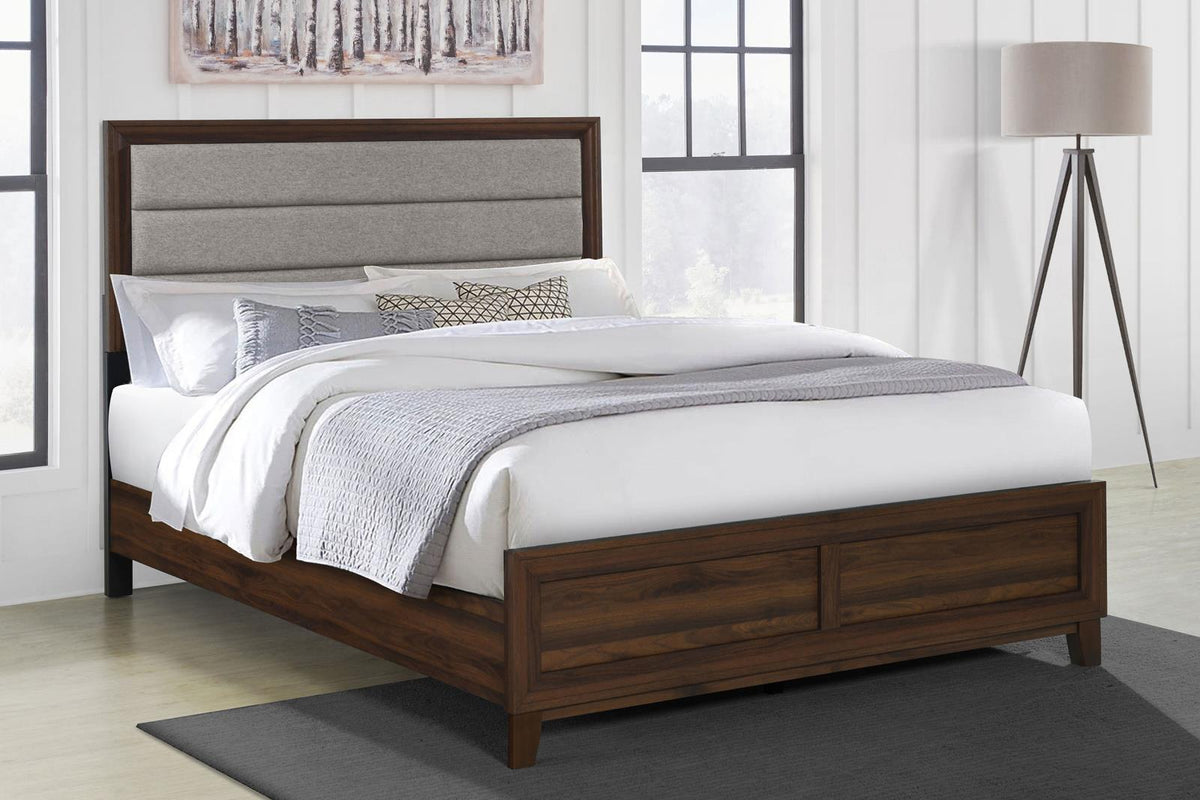 Welsley Bedroom Set - Walnut