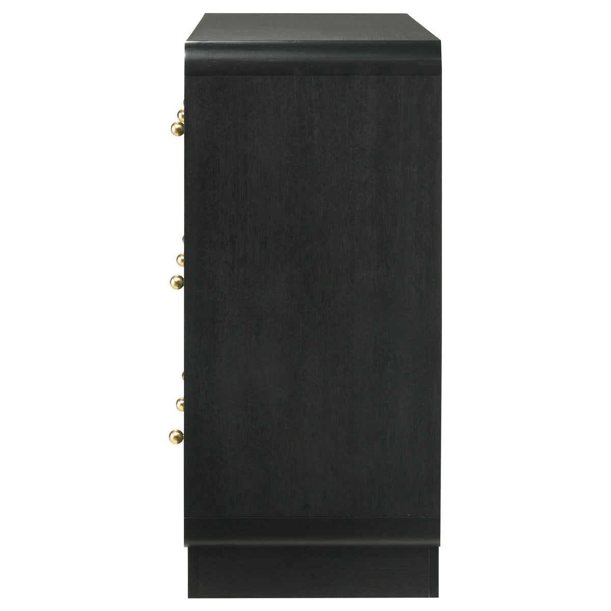 Cavelle 6-drawer Dresser Cabinet Black