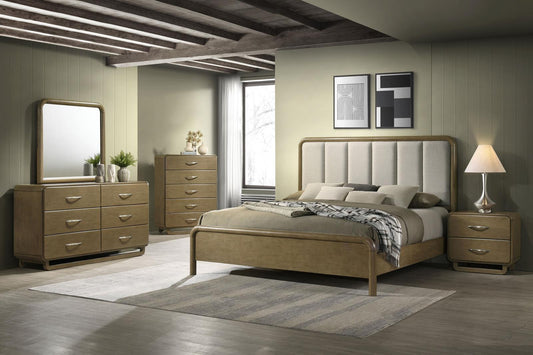 Amsbury Bedroom Set - Nutmeg