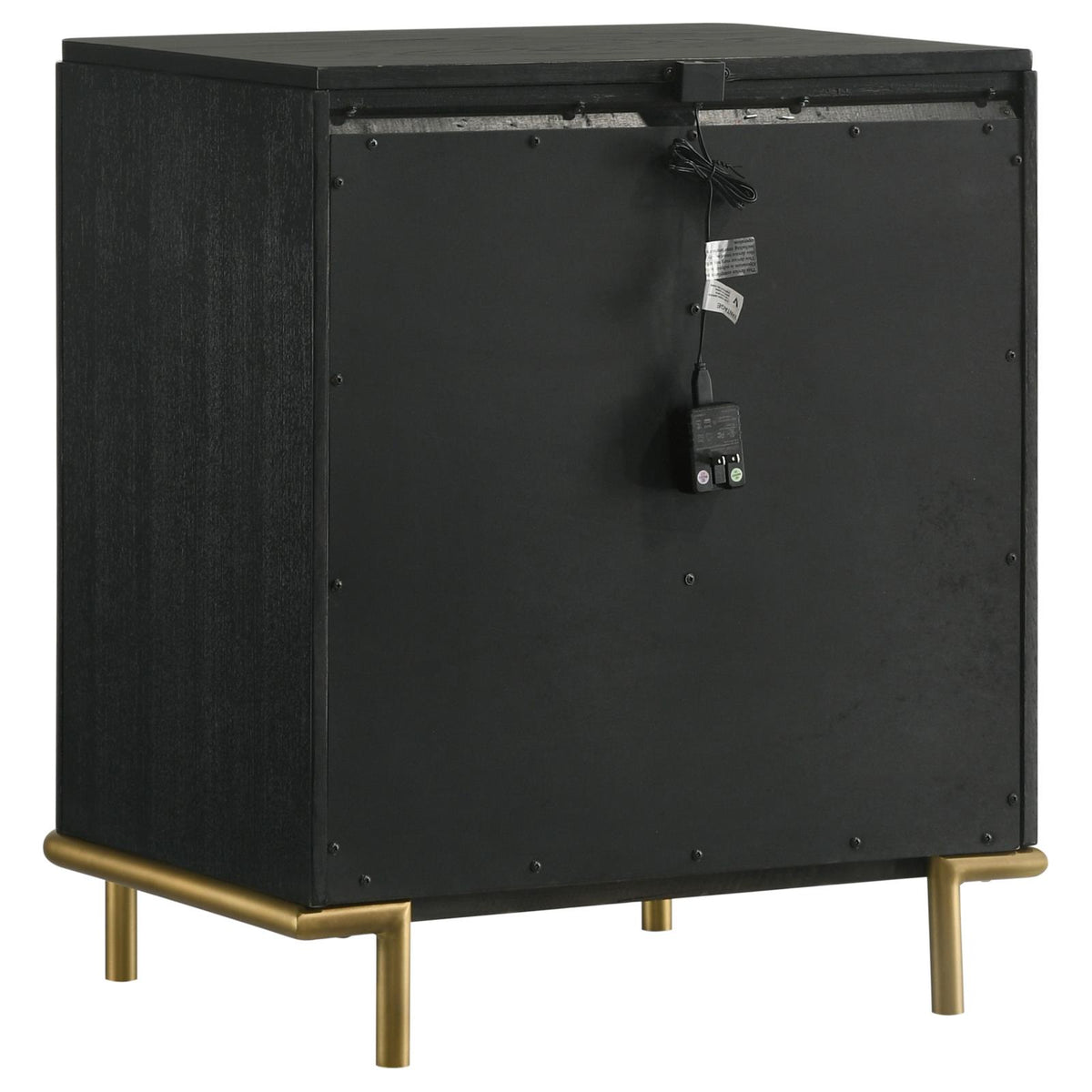 Arini Panel Bedroom Set - Black