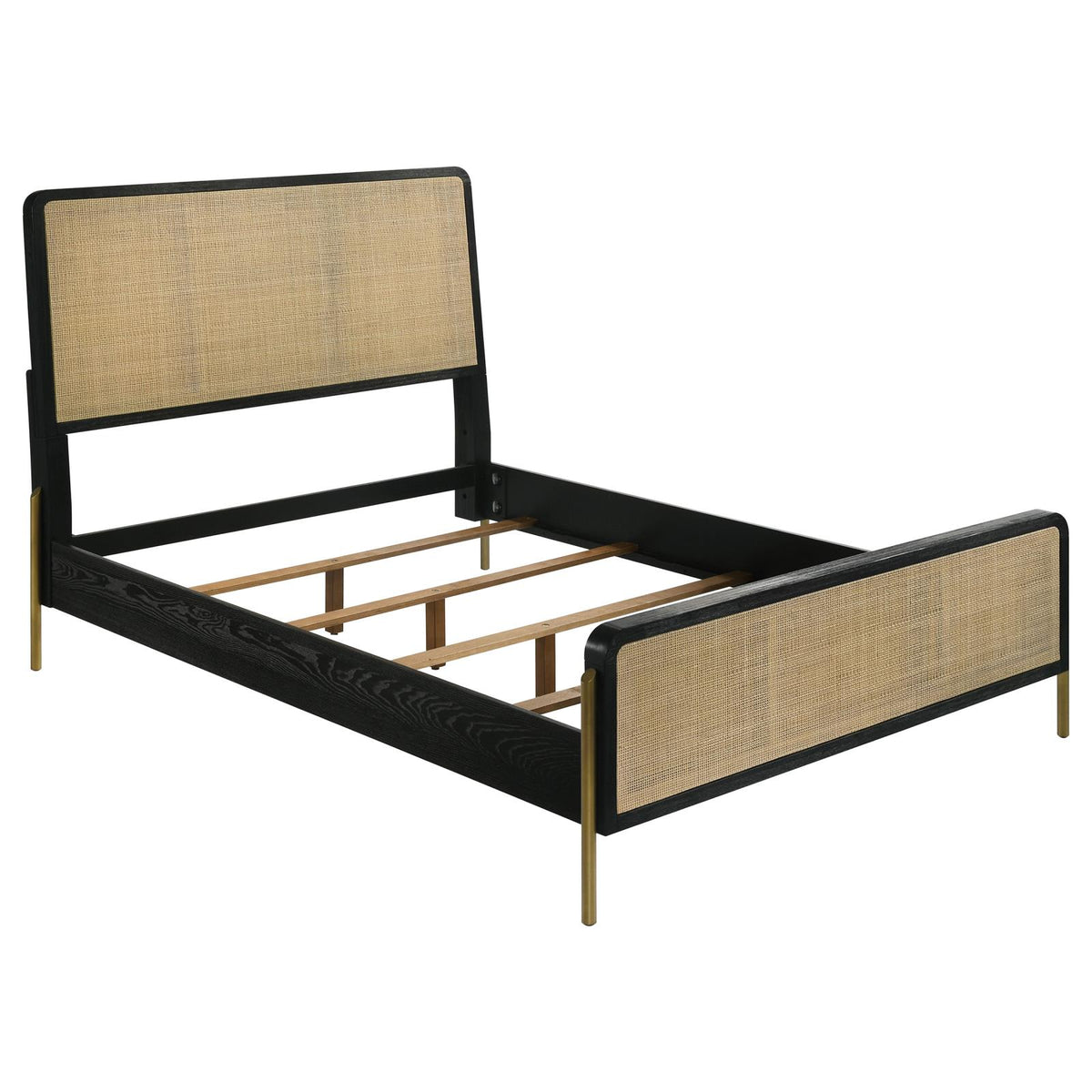 Arini Panel Bedroom Set - Black
