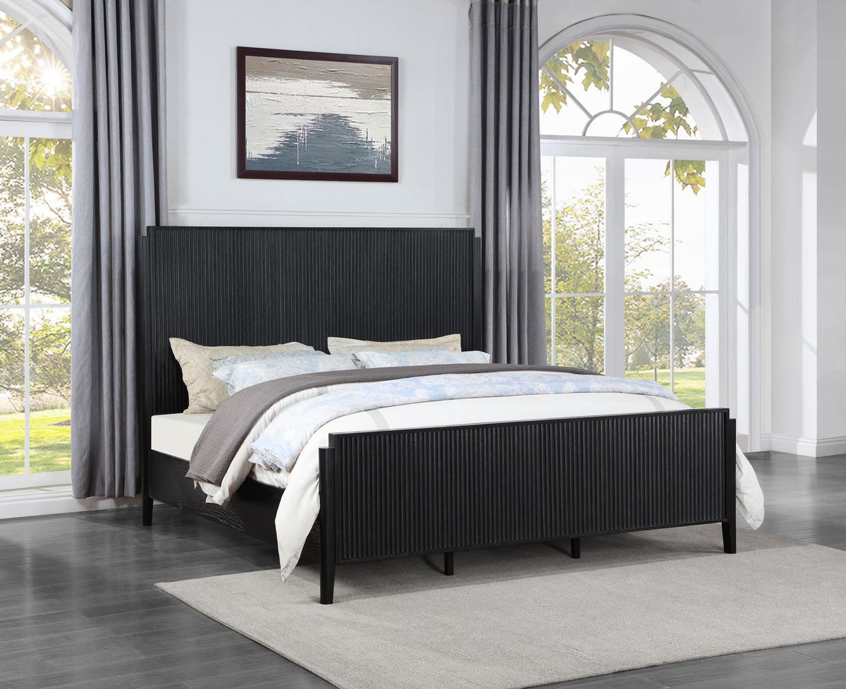 Brookmead Panel Bedroom Set - Black