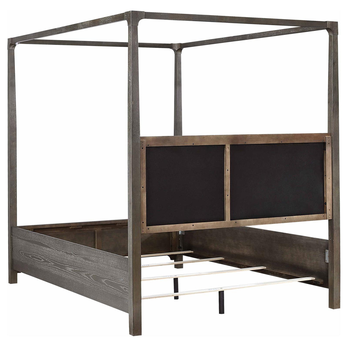 Gran Park Canopy Bedroom Set - Dark Cocoa