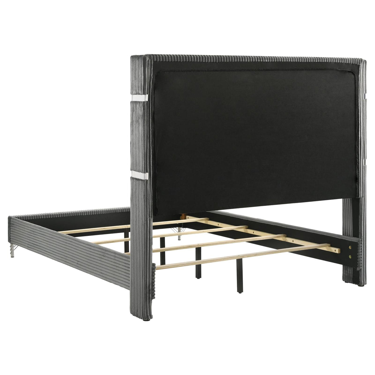 Lucia Bedroom Set - Grey / Black